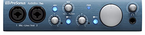 PreSonus AudioBox iTwo 2x2 USB/iPad Audio Interface with Studio One Artist and Ableton Live Lite DAW Recording Software PreSonus AudioBox iTwo 2x2 USB/iPad Audio Interface with Studio One Artist and Ableton Live Lite DAW Recording Software